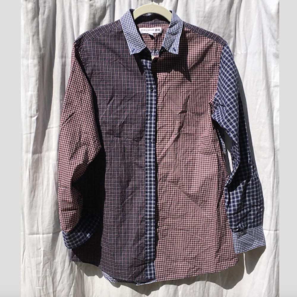 NWOT Ines de la Fressange for Uniqlo shirt L